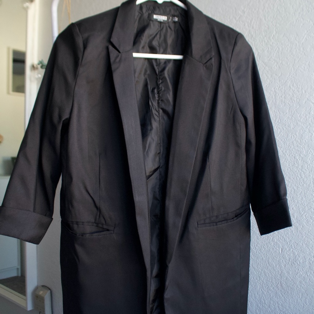 Missguided Black Blazer